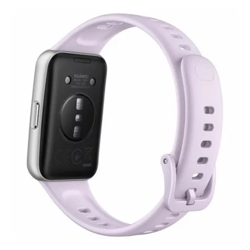 HUAWEI BAND 11 okoskarkötő (alumínium keret, aktivitásmérő, pulzusmérő, hívásjelzés, vízálló, szilikon szíj) LILA