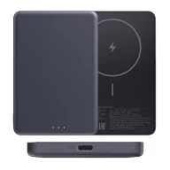   XIAOMI ULTRATHIN vésztöltő Type-C aljzat 5000mAh, wireless, FEKETE