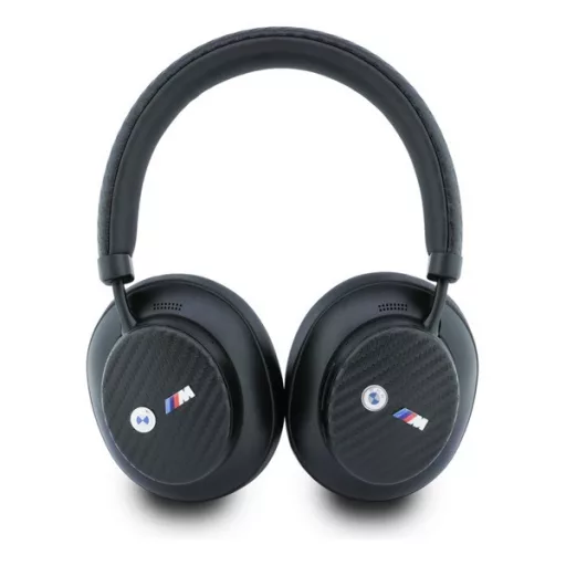 BMW M CARBON METAL LOGO bluetooth fejhallgató SZTEREO v5.4, karbon minta, FEKETE