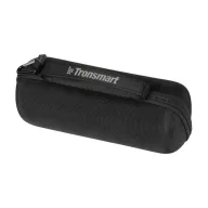   TRONSMART hangszóró hordtok (műanyag, mikrofiber plüss belső, T8, T7, T7 Lite, C3, C3 Plus kompatibilis) FEKETE