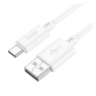   HOCO X88 adatkábel (USB - Type-C, 3A, gyorstöltő, 200cm) FEHÉR