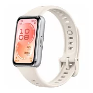   HUAWEI BAND 11 okoskarkötő (alumínium keret, aktivitásmérő, pulzusmérő, hívásjelzés, vízálló, szilikon szíj) FEHÉR