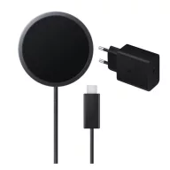   SAMSUNG asztali töltő (25W, gyorstöltő, wireless, QI 2.2 + hálózati töltő) FEKETE