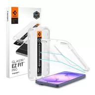   SPIGEN GLASS TR EZ FIT PRO képernyővédő üveg 2db (2.5D, tükröződésmentes, 0.2mm, 9H + segédkeret) ÁTLÁTSZÓ