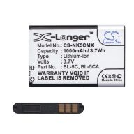   Nokia 130 (2017) / 105 (2017) / 150 (2017) CAMERON SINO akku 1000mAh LI-ION BL-5C/BR-5C/BL-5CB kompatibilis