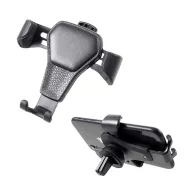   GIGAPACK autós tartó szellőzőre, 4-6" méret, FEKETE