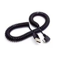 GIGAPACK Adatkábel microUSB, 300cm, FEKETE