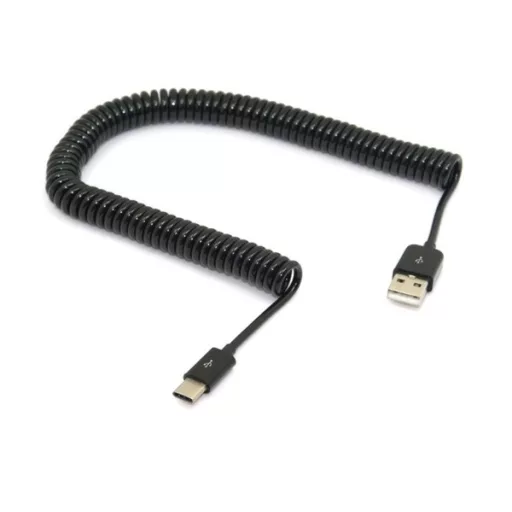 GIGAPACK Adatkábel USB 3.1 - Type-C, 200-300cm, FEKETE