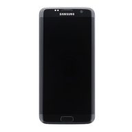 Samsung S7 EDGE SAMSUNG LCD kijelző + érintőpanel FEKETE