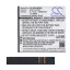 Evolveo Strongphone Q4 CAMERON SINO Li-Ion akku 3.7V/3000mAh, Evolveo SGP-Q4-BAT kompatibilis, FEKETE