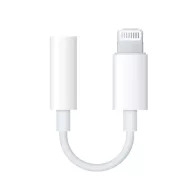   iPhone 14 Plus / 14 Pro Max / 14 Pro APPLE adapter kábel 3.5mm jack aljzat - lightning FEHÉR
