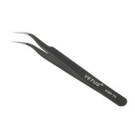 GIGAPACK szerszám csipesz antisztatikus, hajlított, FÉM