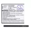 Navon Mizu D501 / Mizu D500 / Mizu M500 CAMERON SINO Li-Ion akku 3.7V/1650mAh, NAVON G55133 kompatibilis, FEKETE