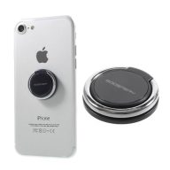 MERCURY RING tartógyűrű fém, 360°, FEKETE/EZÜST