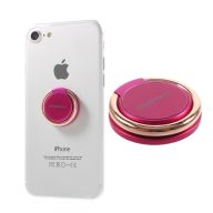 MERCURY RING tartógyűrű fém, 360°, RÓZSASZÍN