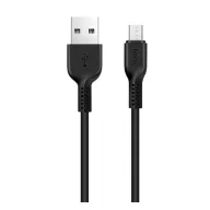 HOCO X20 adatkábel USB - microUSB, 100cm, FEKETE