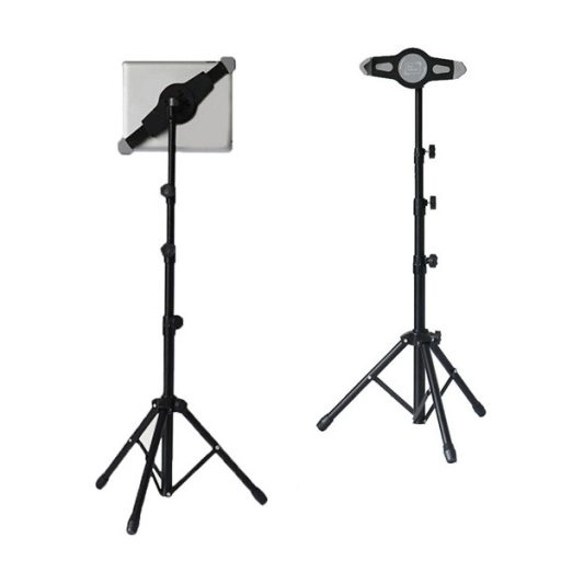 GIGAPACK Tripod állvány univerzális, 7-11", FEKETE