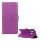 Alcatel 5V GIGAPACK tok álló, bőr hatású FLIP, prémium, LILA
