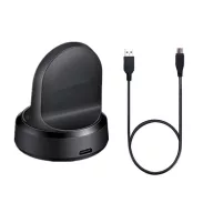   Samsung Watch 8 Classic eSIM 46mm / 8 Classic 46mm GIGAPACK Asztali töltő USB wireless, Samsung Watch töltő, FEKETE