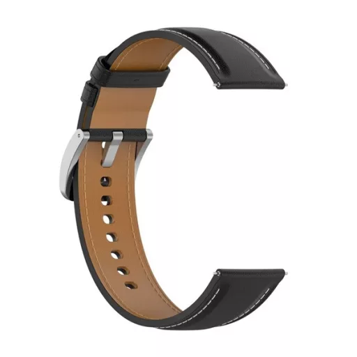 GIGAPACK pótszíj univerzális, valódi bőr, FEKETE