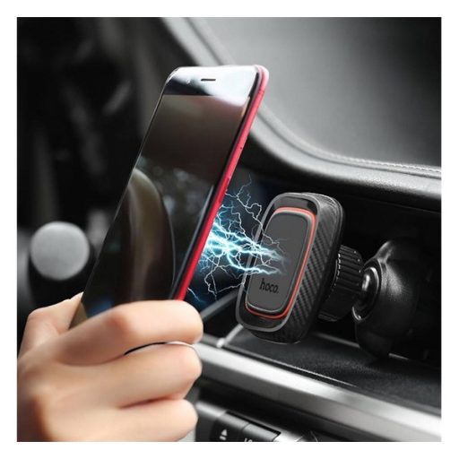 HOCO CA23 autós tartó szellőzőre, 360°, FEKETE