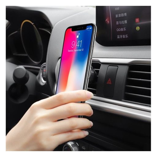 HOCO CA47 autós tartó szellőzőre, 360°, FEKETE