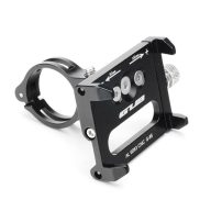   GUB kerékpáros telefontartó 360°-ban állítható, 4-6.7" méret, FEKETE