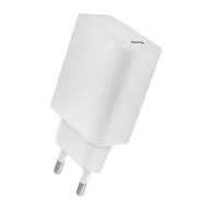   4-OK hálózati töltő Type-C aljzat 18W, PD gyorstöltő, FEHÉR