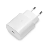   SAMSUNG hálózati töltő Type-C aljzat 25W, PD gyorstöltő 3.0, FEHÉR