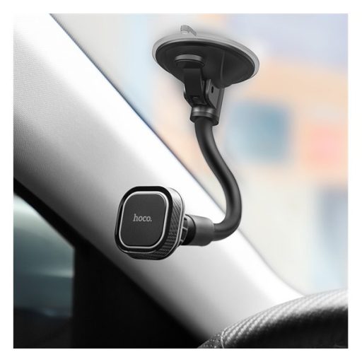 HOCO CA55 autós tartó szélvédőre, 360°, FEKETE