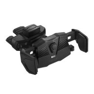   SPIGEN Kuel Signature TMS24 autós tartó CD lejátszóba, teleszkópos, FEKETE