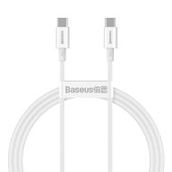   Baseus Superior Series USB-C-USB-C kábel, 100 W, 1 m (fehér)