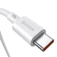  Baseus Superior Series USB-C-USB-C kábel, 100 W, 1 m (fehér)