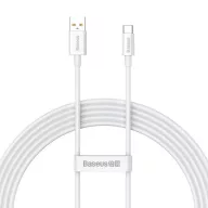 Baseus Superior USB - USB-C kábel, 100W, 2m (fehér)