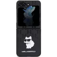   Eredeti tok KARL LAGERFELD KLHCZF5SAPCHNPK for Samsung Z Flip 5 (Saffiano Mono Choupette PIN / black)