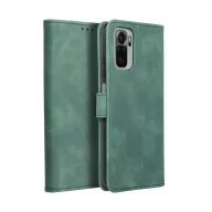   Forcell Tender oldalra nyíló ECO-bőr flip telefontok - Xiaomi Redmi NOTE 11 PRO / 11 PRO 5G, Zöld