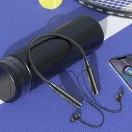   HOCO vezeték nélküli Bluetooth nyakpántos fülhallgató ES62, fekete