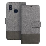 GOMMA könyv SAMSUNG A40 szürke színű