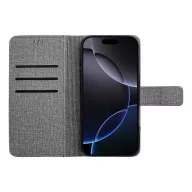 GOMMA könyv SAMSUNG A40 szürke színű