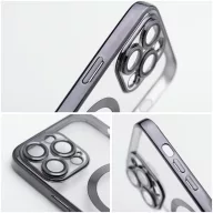   ELECTRO MAG COVER tok kompatibilis a MagSafe-vel iPhone 16e fekete