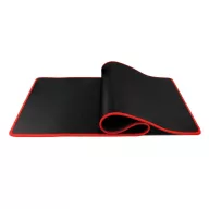   Játékos egér és billentyűzet pad 700 x 300 x 3 mm fekete, piros varrással