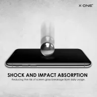   X-ONE Full Cover Extra Strong Matte - iPhone 15 Pro edzett üveg 9H készülékhez