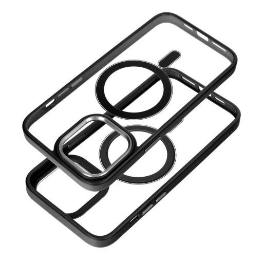 COLOR EDGE MAG COVER tok kompatibilis a MagSafe IPHONE 15 Pro készülékkel fekete