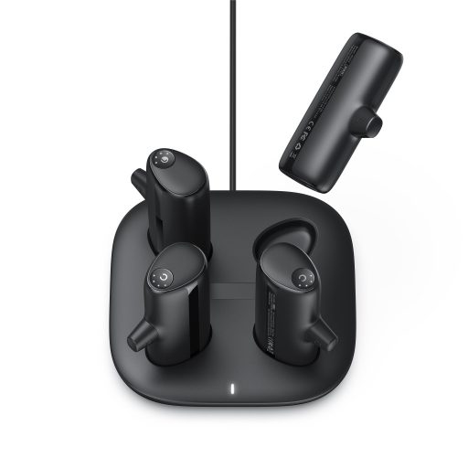 VEGER powerbank Pogo készlet 4 x 5000 mAh fekete