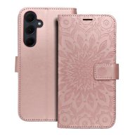 MEZZO Könyves tok SAMSUNG A35 5G mandala rose gold-hoz