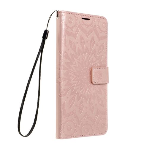 MEZZO Könyves tok SAMSUNG A35 5G mandala rose gold-hoz