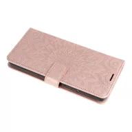 MEZZO Könyves tok SAMSUNG A35 5G mandala rose gold-hoz