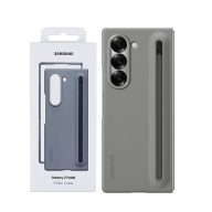 Samsung Fold 6 stand cover érintőceruzával, Szürke