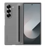 Samsung Fold 6 stand cover érintőceruzával, Szürke