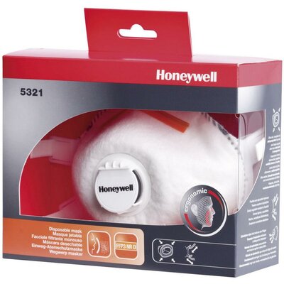 Légzésvédő maszk, védelem: FFP 3D, 1 db, Honeywell 5321, 1015917